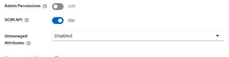 Keycloak golinuxcloud realm settings with SCIM API enabled for Entra provisioning
