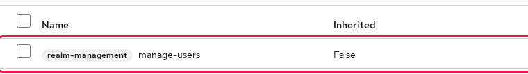 manage-users assigned to the scim-client service account