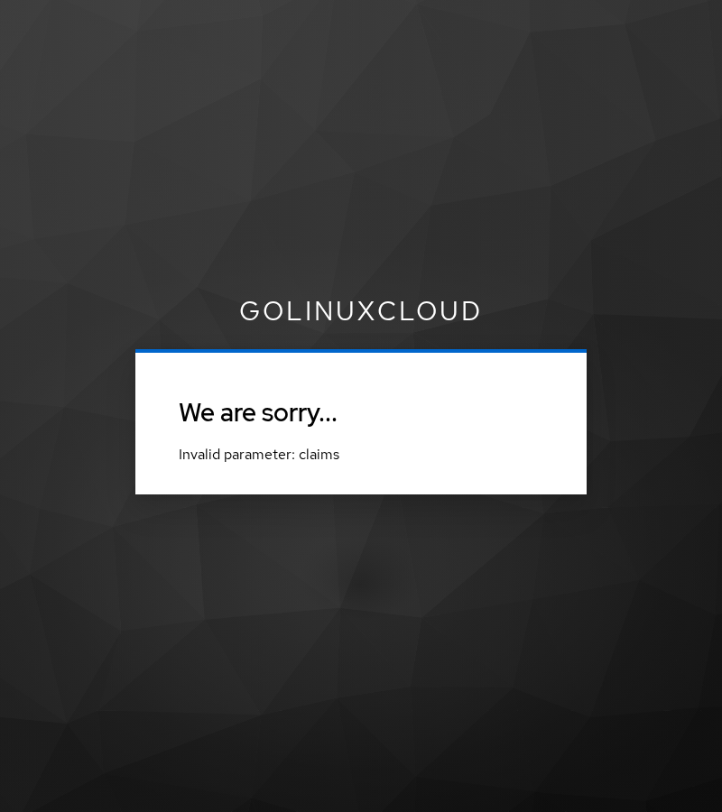 Keycloak error when essential ACR requests an unmapped level such as platinum