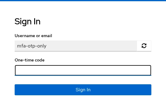 Keycloak OTP form after password for LoA 2 gold ACR request