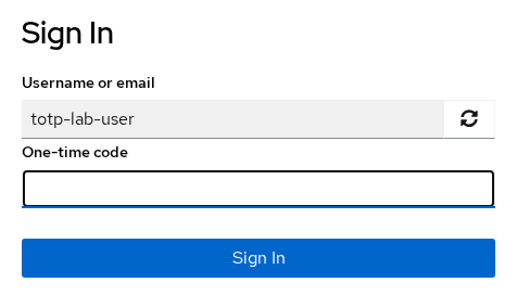 Keycloak login OTP form asking for authenticator code after password validation
