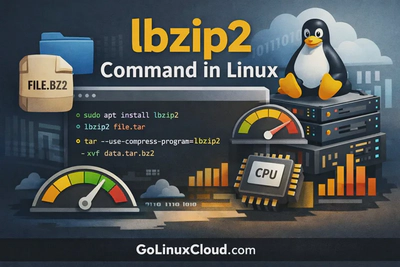 lbzip2 Command in Linux: Install, Compress, Decompress & Examples