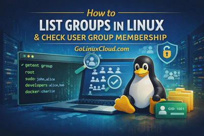How to List Groups in Linux and Check User Group Membership