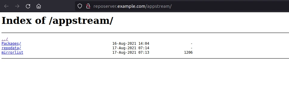 Setup local YUM/DNF repo server (HTTP) Rocky Linux 8