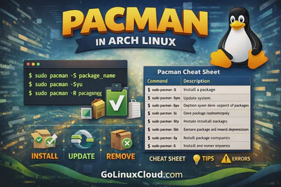 Pacman Command in Arch Linux: Install, Update, Remove & Examples (2026 Guide)