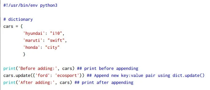 15+ examples to learn python dictionary for beginners