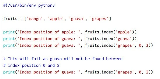 10+ simple examples to learn Python list in detail