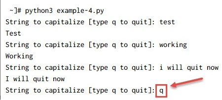 Python while loop examples for multiple scenarios
