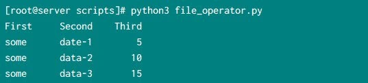 python write to file