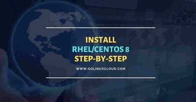 Step-by-Step: RHEL/CentOS 8 installation with screenshots