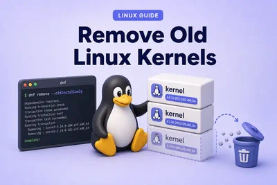 How to Safely Remove Old Kernels Using DNF or YUM