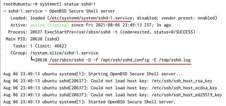 SOLVED: Run SSHD as non-root user in Linux
