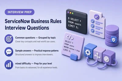 ServiceNow Business Rules Interview Questions and Answers