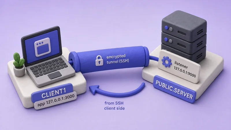 Remote SSH port forwarding with listener on the SSH server