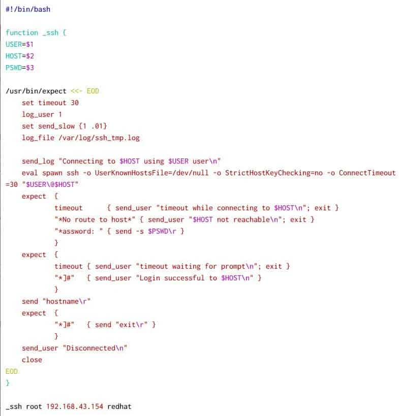 4 useful methods to automate ssh login with password in Linux