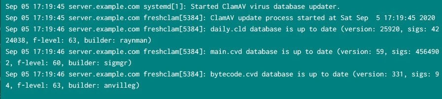 Steps to install and configure ClamAV in Linux CentOS 7