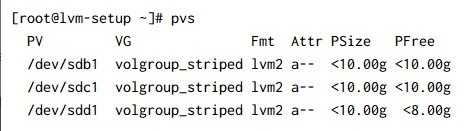Create & Manage Striped Logical Volumes Linux [Step-by-Step]