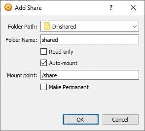 10 simple steps to create shared folder Oracle VirtualBox